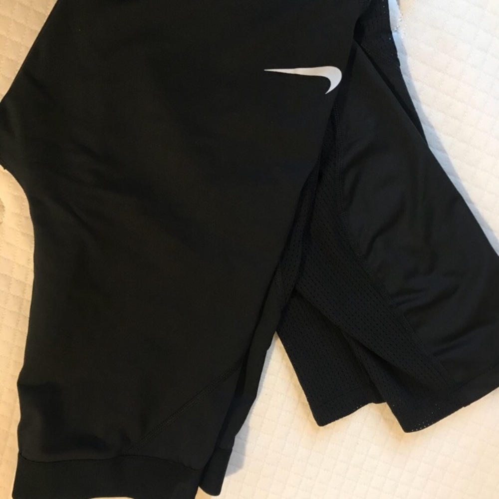 Nike Pro Leggings with Mesh Panels